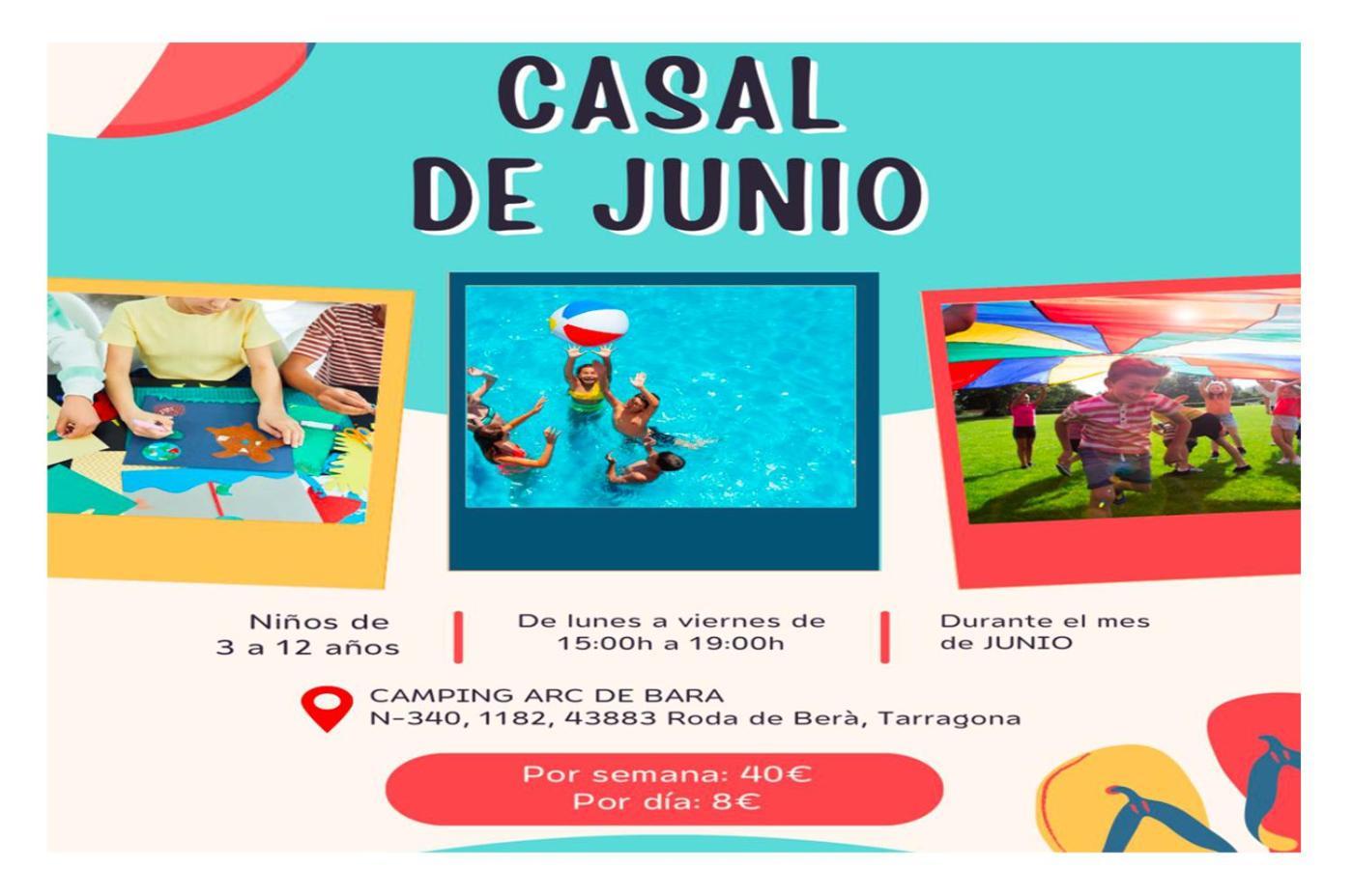 Arc de Bará Camping&Bungalows Roda de Bará Esterno foto